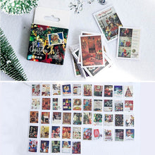 Load image into Gallery viewer, 50pcs/box Christmas Trees Stickers Kawaii Deer Stickers Adhesive Cute Stickers Decor Scrapbooking Diary Albums Cute Papeterie