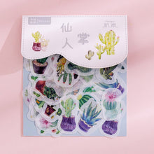 Load image into Gallery viewer, 80 pcs/bag Japanese Stationery Stickers Cute Cat Sticky Paper Kawaii PVC Diary Bear sticker For Decoration Diary Scrapbooking