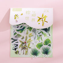 Load image into Gallery viewer, 80 pcs/bag Japanese Stationery Stickers Cute Cat Sticky Paper Kawaii PVC Diary Bear sticker For Decoration Diary Scrapbooking
