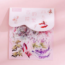 Load image into Gallery viewer, 80 pcs/bag Japanese Stationery Stickers Cute Cat Sticky Paper Kawaii PVC Diary Bear sticker For Decoration Diary Scrapbooking